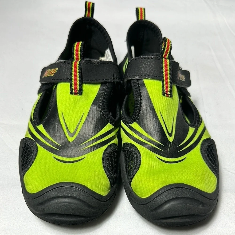 Nerf Green and Black Kids Water Adventure Shoes